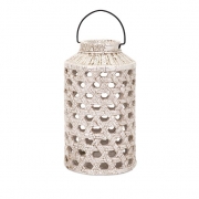 Verandah Large Cutout Ceramic Lantern