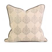 IK Adisa Embroidered Pillow w/ Down Fill