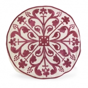 IK Nubia Embroidered Pillow with Down Fill
