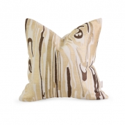IK Idrissa Embroidered Pillow w/ Down Fill