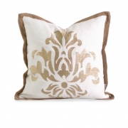 IK Kassa Embroidered Pillow w/ Down Fill