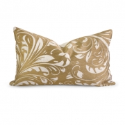 IK Rozene Embroidered Pillow w/ Down Fill