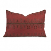 IK Arezo Beaded Embroidery Pillow w/ Down Insert