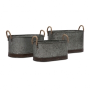 Camay Oval Tubs - Set of 3