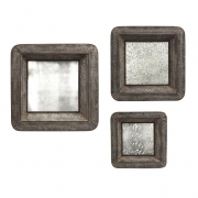 Jezant Mirror Tray Wall Décor - Set of 3