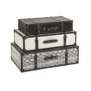 Aberdeen Storage Trunks - Set of 3