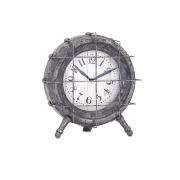Ella Elaine Metal Table Clock