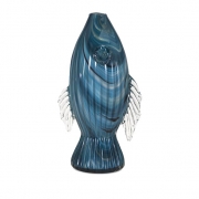 Seychelles Glass Fish Vase