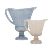 Vintage Glass Pitchers - Set of 2