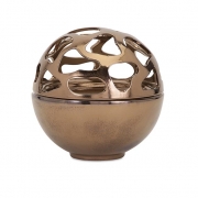 Beth Kushnick Bronze Cutout Bowl