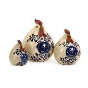 Scandinavian Chickens - Set of 3