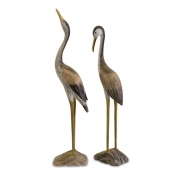 Reeds Wood Cranes - Set of 2