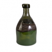 Emeraldo Large Glass Bottle Vase