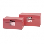 Danes Pink Boxes - Set of 2