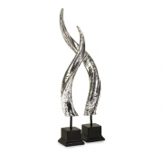 Antelope Horn Statues - Set of 2