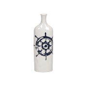 Haines Nautical Steer Vase