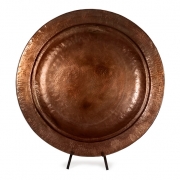 Copper Plated Charger with Stand