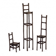 Chair Sculptures - Set of 3