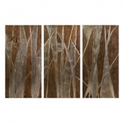 CKI Torres Modern Forest Oils on Canvas - Set of 3