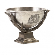 Hicks Aluminum Antler Bowl