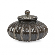 Newcastle Glass Lidded Pot