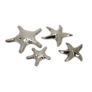 Cortland Silver Starfish - Set of 4