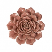 Isabella Medium Ceramic Wall Decor Rose