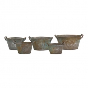 Liv Metal Tubs - Set of 5
