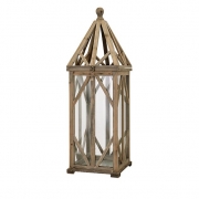 Garmen Large Wood Lantern