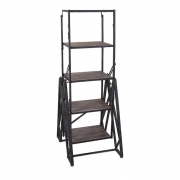Convertible Console Table Bookshelf