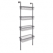 Truman 4-Basket Wall Shelf