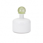 Beatrice Jar with Green Glass Stopper