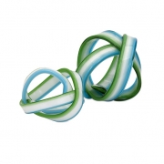 Cambria Glass Knots - Set of 2
