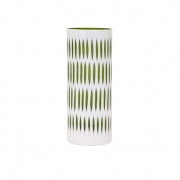 Adalaide Small White Etched Vase