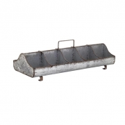 Lorren Galvanized Organizer