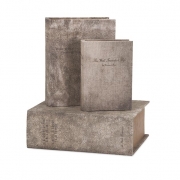 Ella Elaine Old World Book Boxes - Set of 3
