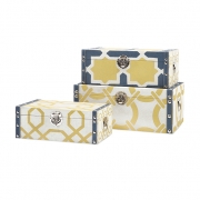 Andrea Storage Trunks - Set of 3