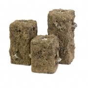 Ariana Sand Candleholders - Set of 3