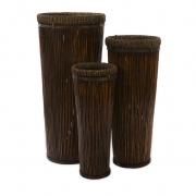 Langham Tall Willow Planters - Set of 3