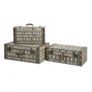 Central Line Suitcases - Set of 3