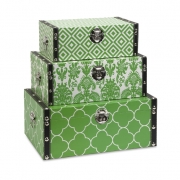 Essentials Storage Boxes - Green