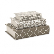 Essentials Book Boxes - Taupe