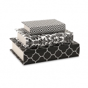 Essentials Book Boxes - Black