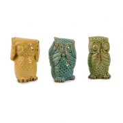 Wise Owls - Set of 3
