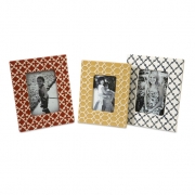 Peters Graphic Photo Frames - Set of 3