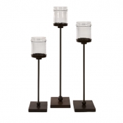 Flamenco Floor Candleholders - Set of 3