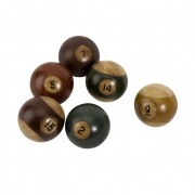 Antique Pool Balls - Set of 6