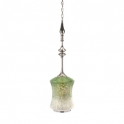 Caledonia Teal Capiz Shell Pendant
