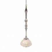 Oceana Large White Capriz Shell Pendant