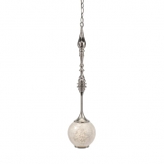 Oceana Medium White Capriz Shell Pendant
